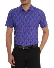 Robert Graham Iron Skull 2 Printed Regular Fit Polo Shirt