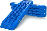 X-BULL Recovery Tracks 4x4 Recovery Boards Offroad 4wd Tracks 22046LBS/10000KG Stand for Automotive Accessories Tires and Wheels in The Sand Mud Snow(GEN 2.0 Blue)