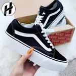 範思范斯VANS OLD SKOOL厚底增高基本款黑白VN0A3B3UY28