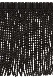 Bullion Fringe Trim, Style# BFS9, Color# K9 - Pure Black [27 Yards]