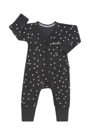 [Bonds] Bonds Toddler Poodlette Zip Cotton Wondersuit in Ditsy Dot La Femme Nikita Size: 12-18 Months 12-18 Months Ditsy Dot La Femme Nikita