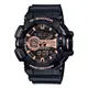 【CASIO】G-SHOCK 黑玫瑰金雙顯運動錶 GA-400GB-1A4 台灣卡西歐公司貨 保固一年