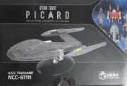 USS Toussaint NCC-87111 Starship Star Trek Universe Collection EAGLEMOSS Engl.