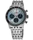 New Breitling Navitimer B01 Chronograph 41 Ice Blue Men's Watch AB0139241C2A1