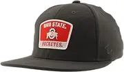 ZHATS Standard NCAA Officially Licensed Fitted Hat M15Z Switchback Charcoal