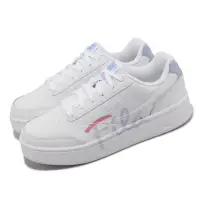 在飛比找momo購物網優惠-【FILA】休閒鞋 Court LUX Premium 白 