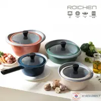 在飛比找蝦皮購物優惠-韓國直運 官方正品 Roichen 填满不粘IH感應陶瓷鍋4