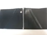 Dozen Designer Wide Style Women Black Elastic Belt With Lock Zipper Size S M