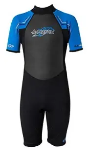 Hyperflex Children's ACCESS 2mm Back Zip Spring, Black/Blue 4