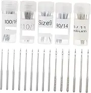 ULDIGI 50pcs Sewing Machine Needles Stainless Steel Sewing Needles for Home Use
