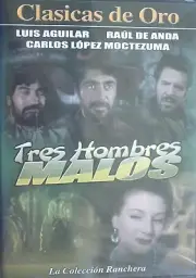 Raul De Anda Tres Hombres Malos - (DVD, 2008, Spanish) Luis Aguilar