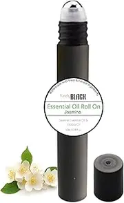 Pure Essential Oils For Skin, Face, Hair, Aromatherapy Diffusers, Natural Aroma Perfumes Essence Oil 10ml ([Roll On] Jasmine)