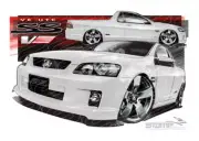 HOLDEN VE SSV UTE HERON WHITE A1 STRETCHED CANVAS (HC170V)