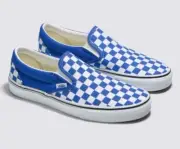 VANS OG CLASSIC Slip-on men's sneaker VN0A7Q5D6RE COLOR THEORY CHECKERBOARD BLUE