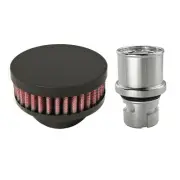 Valve Cover Breather Oil Cap 2012-17 Jeep Wrangler JK JKU 3.6L (Flat Black)