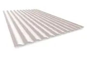 CGI Corrugated Roofing & Wall Cladding Sheet .42mm BMT Off White