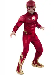 The Flash Boys Deluxe Muscle Chest Superhero Costume