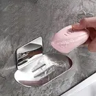 Adhesive Soap Dish, Bath Soap Dish for Shower Wall Mounted Bar Soap Holder