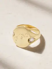 [Foundrae] Foundrae - 18-karat Gold Diamond Ring - 3 3 Gold