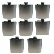 Q=8 Stainless Steel 6oz Flask