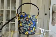 Tory Burch Emerson Printed Mini Bucket Bag Floral