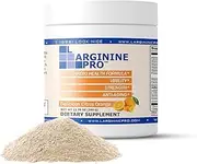 L-arginine Pro, 1 Now L-arginine Supplement - 5,500mg of L-arginine Plus 1,100mg L-Citrulline + Vitamins & Minerals for Cardio Health, Blood Pressure, Cholesterol, Energy (Citrus Orange, 1 Jar)