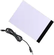 AKOOSY A4 Led Copy Board Tracing Light Box Pad Art Design Lightbox Drawing Pad Portable Tracing Light Stencil Drawing Tool USB Cable