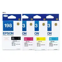 在飛比找蝦皮購物優惠-【Pro Ink】EPSON 198 原廠盒裝墨水匣 - W