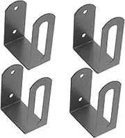 MOLUCKFU 4pcs Keyboard Wall Mount Storage Organizer Sturdy Rack for Mechanical and Gaming Keyboards Space Saving Design for Office Setup