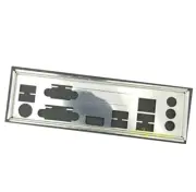 I/O IO Shield For Gigabyte GA-H77M-D3H & GA-H77-DS3H Backplate Motherboard