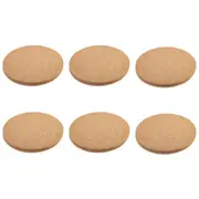 6x 2pc Appetito Round Cork Trivets 20cm Dia. Home Kitchen Cooking/Serveware