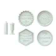 Unique Birthdays Cookie Making Stamp Cake Mold for Parties Gatherings
