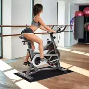 Costway Exercise Equipment Mat Gym Bike Floor Protect Treadmill Mat PVC