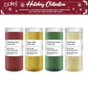 Christmas Collection Luster Dust Combo Pack A (4 PC SET) 50 Gram Jar