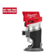 Cordless Compact Router 18-Volt Li-Ion Brushless M18 FUEL Milwaukee Tool Only