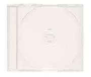 200 x Jewel CD Cases with Clear Tray Single Disc - Australian Standard Size case