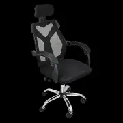 Office Chair Gaming Computer Chairs Mesh Back Foam Seat - Black