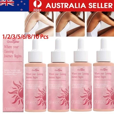 10X Sunless Tanning Drops To Drink, Drinkable Sunless Tanning Drops, 60ml