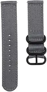[DJDLFA] 20MM Nylon Strap For Garmin Venu Sq/Sq Music Smart Watch Band Replace Wristbands For Forerunner 645 245M Vivoactive 3 Correa