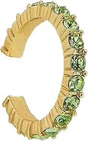 [WRITWAA] 6 Pieces Assorted Gold Color Non Piercing Earring Clips Studs Hoop Earrings for Women Fashion Jewelry