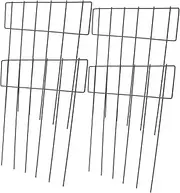 Iron Edging Fence for Garden Decor 5pcs Dog Barrier Fences Pet Enclosure Yard Fencing Landscape