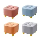 Footstool, ottoman, stool, shoe changing stool, sturdy square footstool,