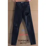 ［美美的窩］TOPSHOP MOTO彈性牛仔褲W34L95