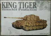 Dragon Armor #61011 1/35 Scale, KING TIGER Henschel Production w/Zimmerit