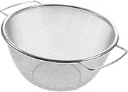 Sink Colander Ultra-fine Mesh Strainer Stainless Steel Vegetable Basket Fine Mesh Rice Strainer Kitchen Sink Basket
