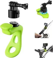 TELESIN°Handlebar Mount Quick Release 360 Flexible Bike Mount Wrap Band Bicycle Motorcycle Roll Bar Tube Stick Pole Mounting Accessories for Go Pro 12 11 10 8 Insta360 X5 DJI Action 4 Pocket 3