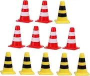 Generic 30pcs Simulation Roadblock Traffic Signs for Early Education Barricade Models for Kindergarten Teaching Interactive Play