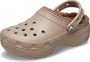[Crocs] Women's Classic Platform Lined Clog
