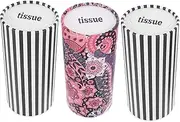 HOLIDYOYO 3Pcs Convenient Car Tissues Multi Function Facial Tissue Adorable Design for Easy Access for Car Cup Holders Highly Absorbent and Soft Car Supply