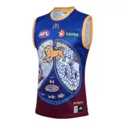 Brisbane Lions NEW BALANCE AFL Mens Indigenous Guernsey by Sporting House